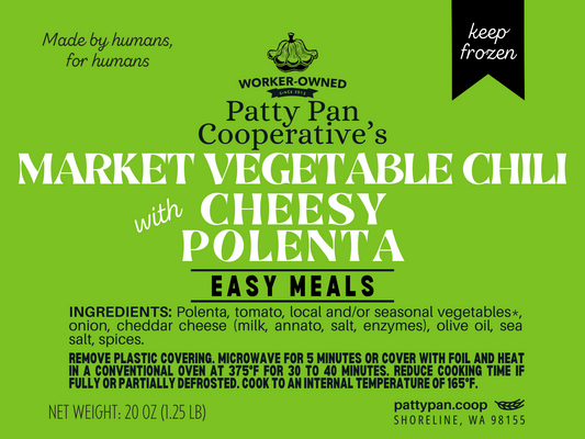 Market Vegetable Chili with Cheesy Polenta