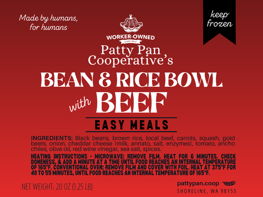 Bean and Rice Bowl - Beef