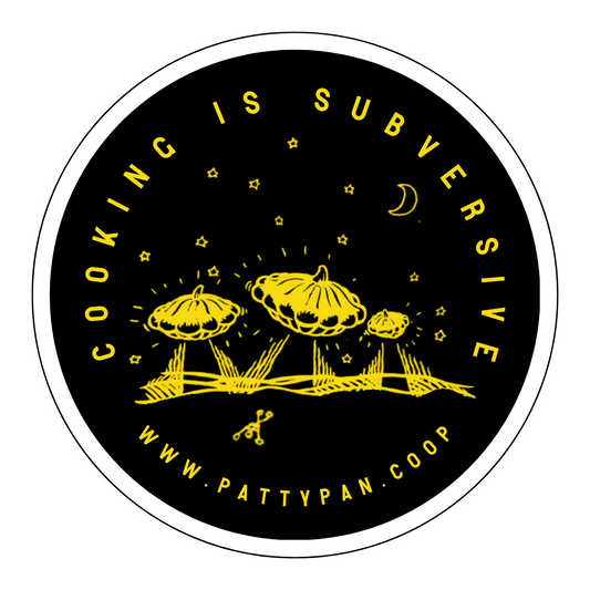 Cooking Is Subversive UFO Sticker