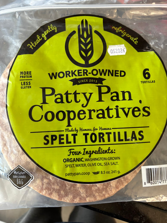 Spelt tortillas
