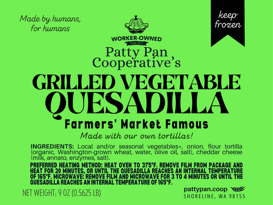 Grilled Vegetable Quesadilla
