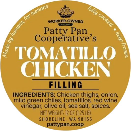 Tomatillo Chicken Filling